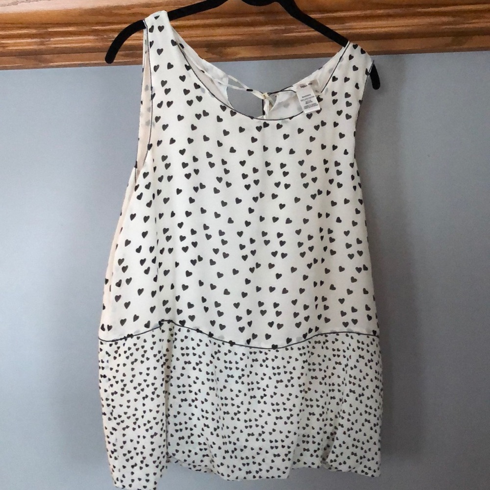 NWT Sophie Max Black & White tank